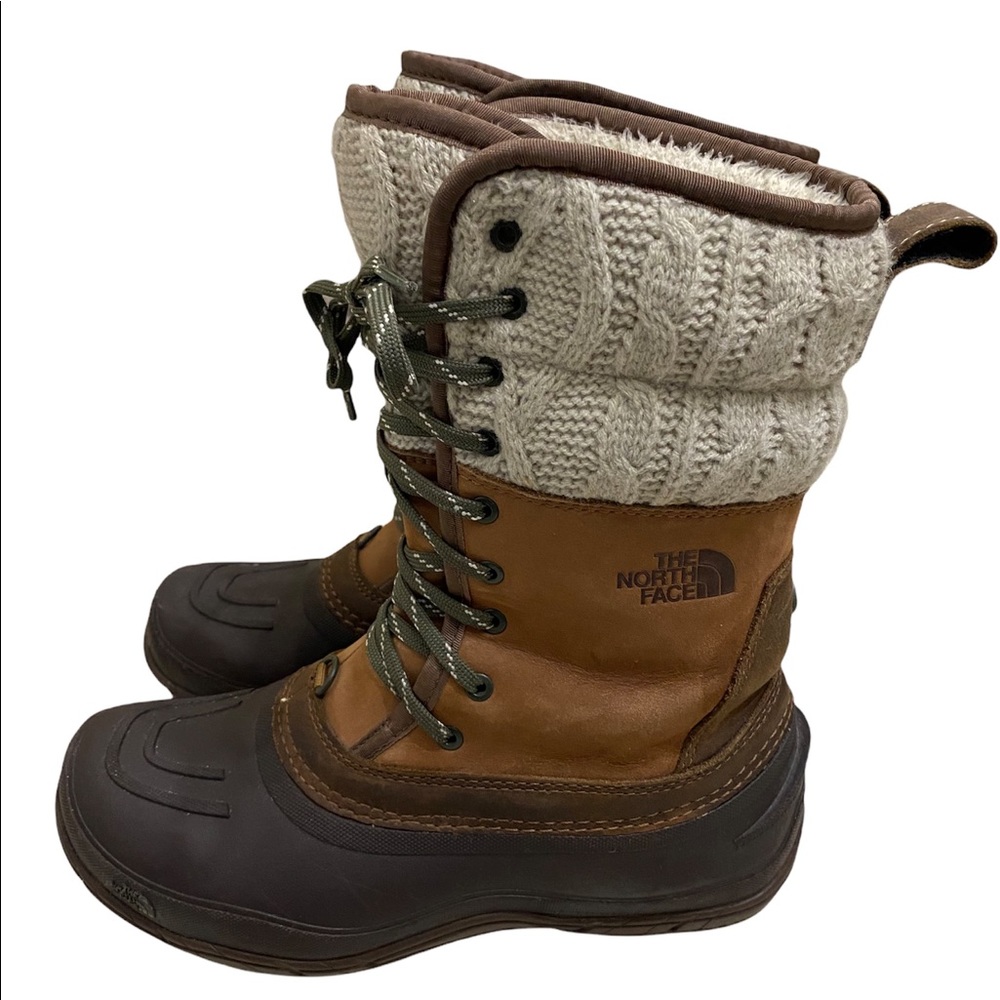 The North Face Cable Knit Snow Boots